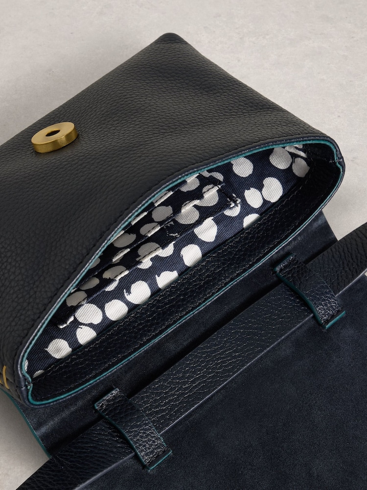 White Stuff Blue Tabby Mini Landscape Bag - Image 4 of 4