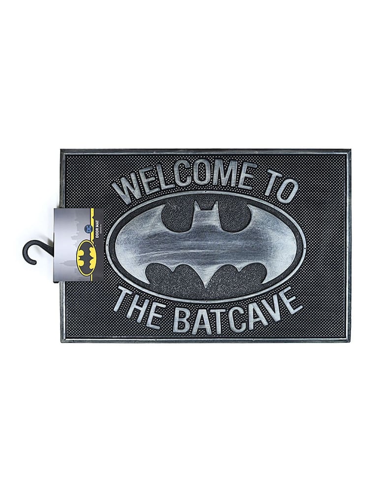 Pyramid International Black Batman (Welcome To The Batcave) Rubber Mat - Image 1 of 2 Pyramid International Black Batman (Welcome To The Batcave) Rubber Mat - Image 1 of 2