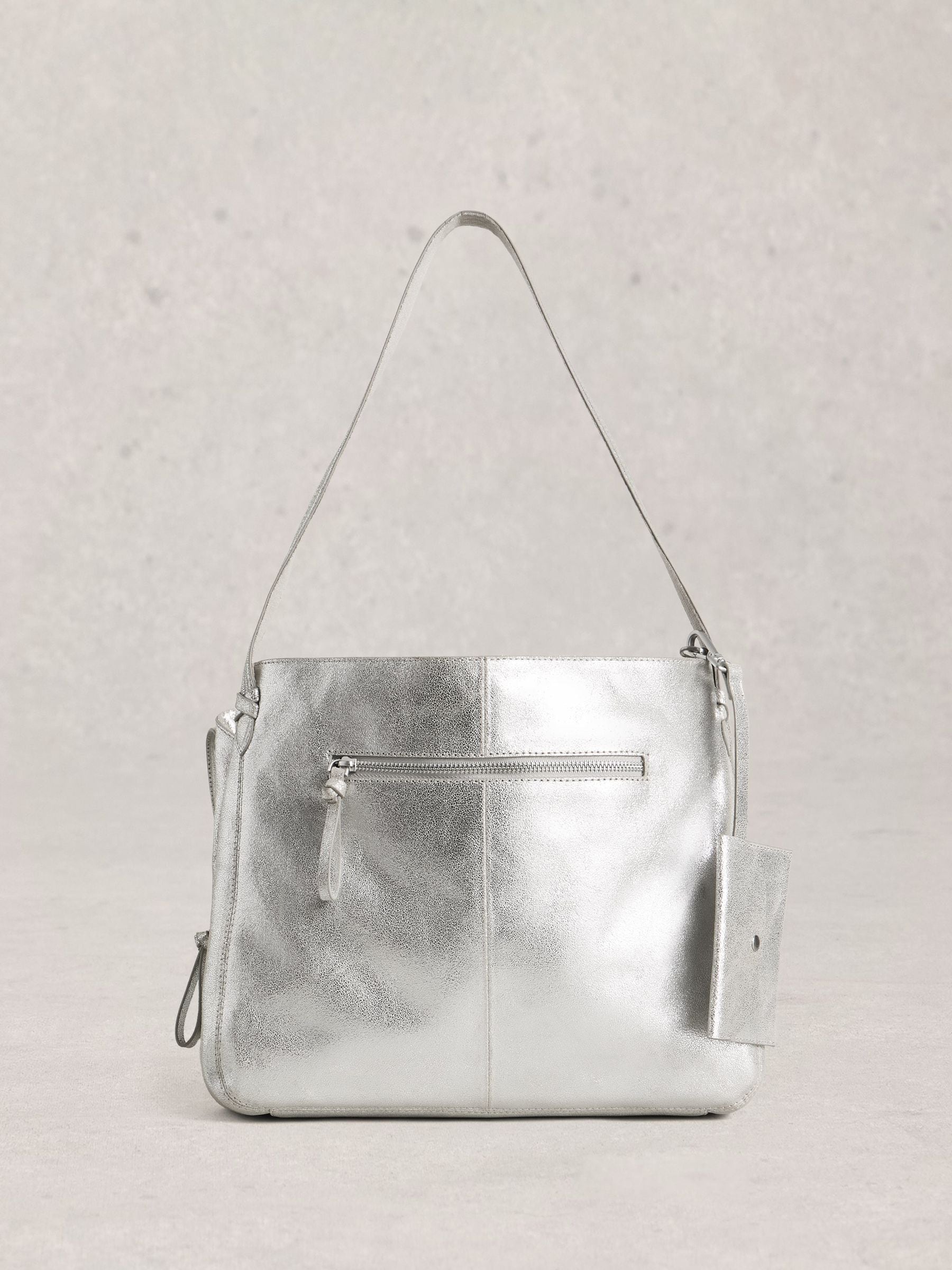 Buy White Stuff Silver Hettie Leather Bag from Next USA