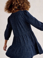 White Stuff Blue Marlie Sparkle Tunic - Image 2 of 6