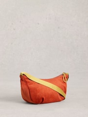 White Stuff Orange Meadow Corduroy Bag - Image 2 of 4