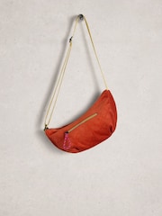 White Stuff Orange Meadow Corduroy Bag - Image 3 of 4