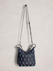 White Stuff Blue Mini Sophia Cross-Body Bag - Image 3 of 4