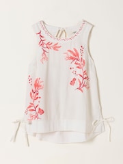 FatFace Darcy Ivory Petite MCS Cami Top - Image 5 of 5
