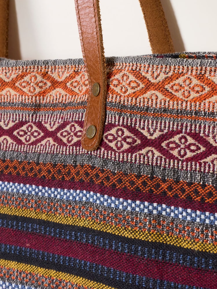 FatFace Evalie Multi Woven Tote Bag - Image 5 of 5