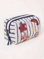 FatFace Stripe Sea Beaded Pouch - Imagen 3 de 3