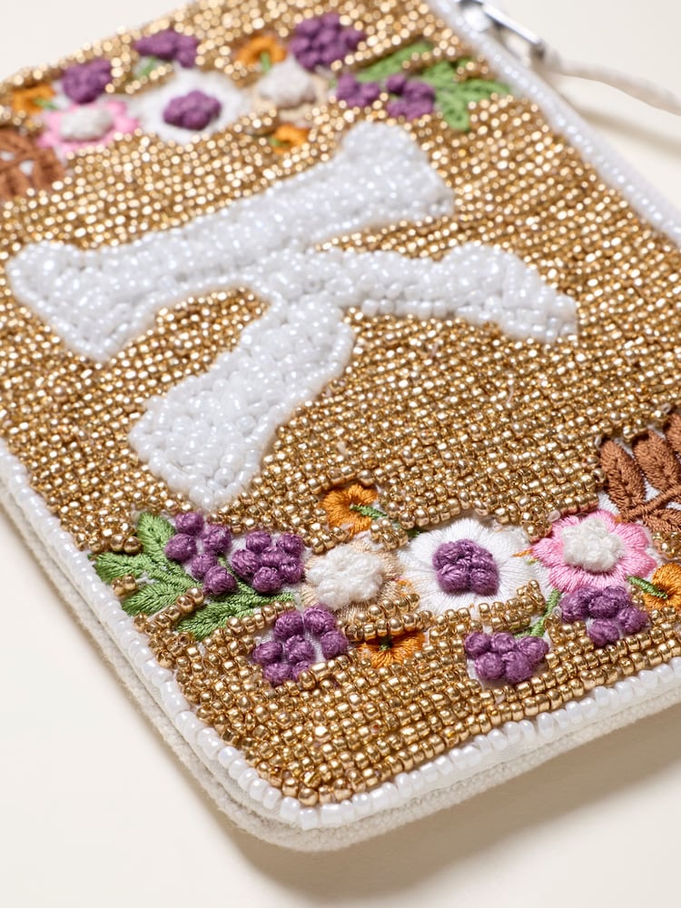 FatFace Multi Alphabet Beaded Purse - Image 3 of 3