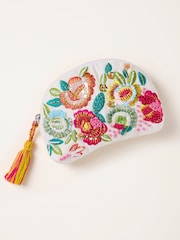 FatFace Multi Floral Beaded Purse - Image 1 of 3