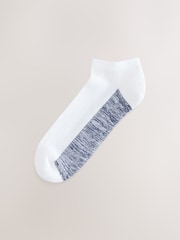 White Twisted Footbed - 5er-Pack - Gepolsterte Sneakersocken - Bild 5 von 8