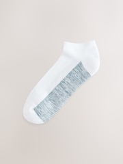 White Twisted Footbed - 5er-Pack - Gepolsterte Sneakersocken - Bild 6 von 8