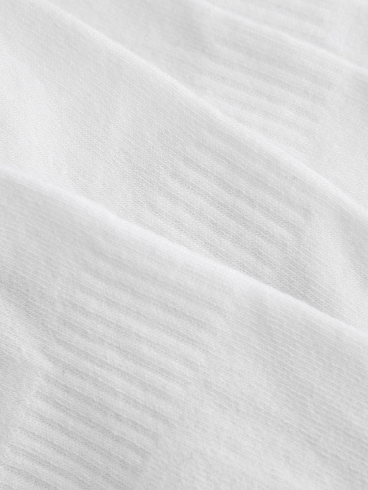 White Signature Modal Mid Trainer Socks 4 Pack - Image 6 of 6