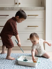 Totter + Tumble Blue Beige The Pembroke + Holbein Compact Small Size Playmat - Image 5 of 6