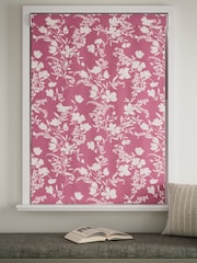 Pink Berry Floral Made to Measure Roman Blind - Image 2 of 6