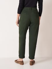 Crew Clothing Green Relaxed Trim Chinos - Image 3 of 5