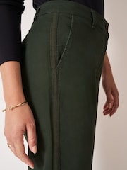 Crew Clothing Green Relaxed Trim Chinos - Image 4 of 5