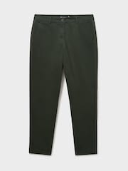 Crew Clothing Green Relaxed Trim Chinos - Image 5 of 5