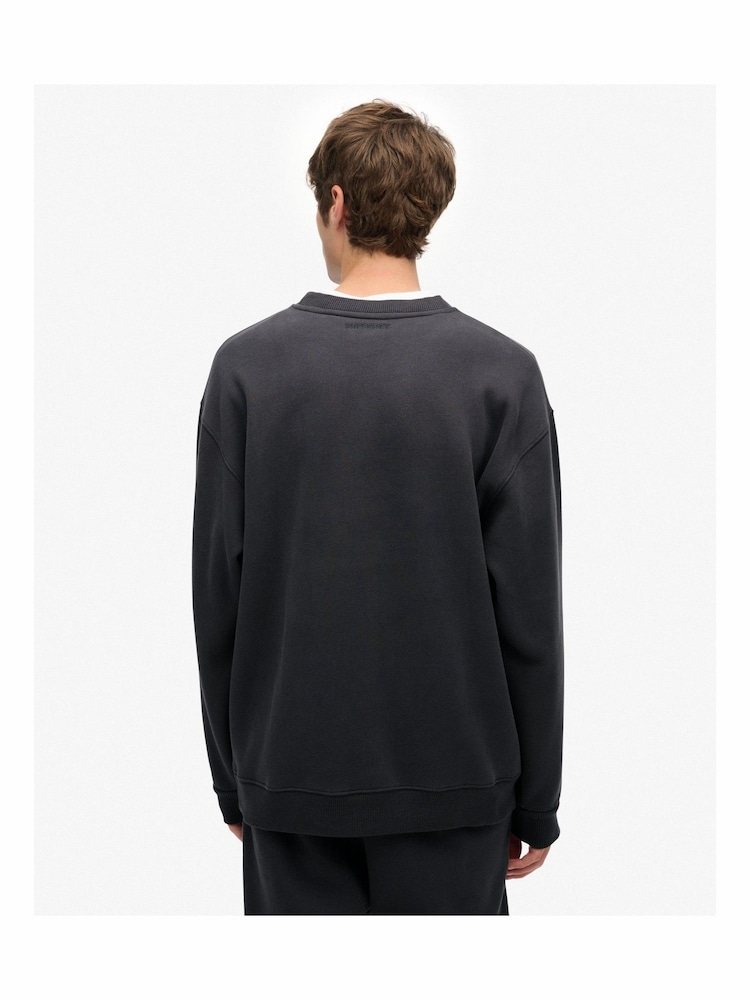 Superdry Blank Oversized Crew Sweatshirt - Bild 2 von 4
