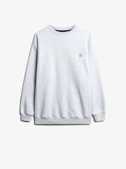 رداء علوي رياضي فضفاض سادة برقبة مستديرة من Superdry - صورة 8 من 9