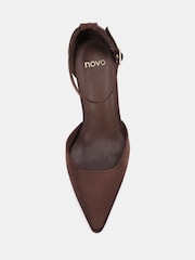 Novo Brown Infatuate High Point Ankle Strap Courts - Image 5 of 6