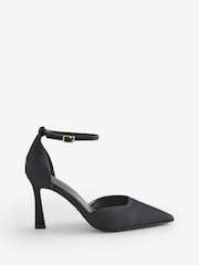 أسود - Novo Infatuate High Point Ankle Strap Courts - صورة 1 من 1