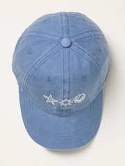 FatFace Blue Marine Conservation Society Embroidered Cap - Image 3 of 4