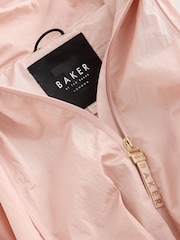 Baker by Ted Baker Shower Resistant Lightweight Bubble Raincoat - Image 10 of 15