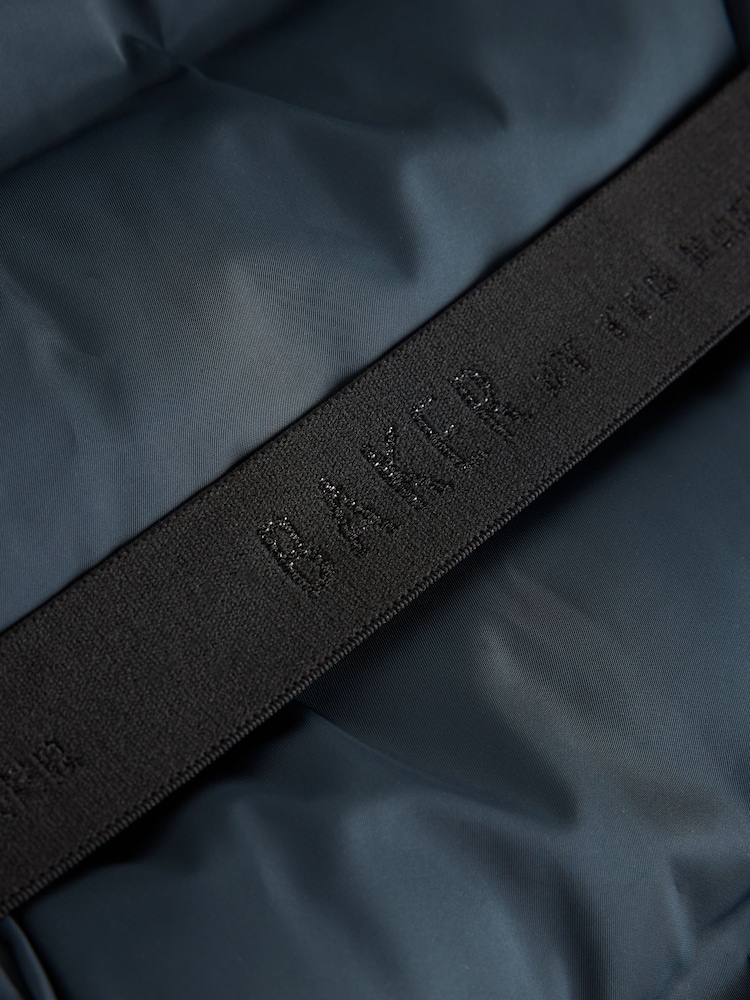 Baker by Ted Baker Navy Baker by Ted Baker Shower Resistant Midweight Belted Padded Coat - Image 18 of 18 Baker by Ted Baker Navy Baker by Ted Baker Shower Resistant Midweight Belted Padded Coat - Image 18 of 18
