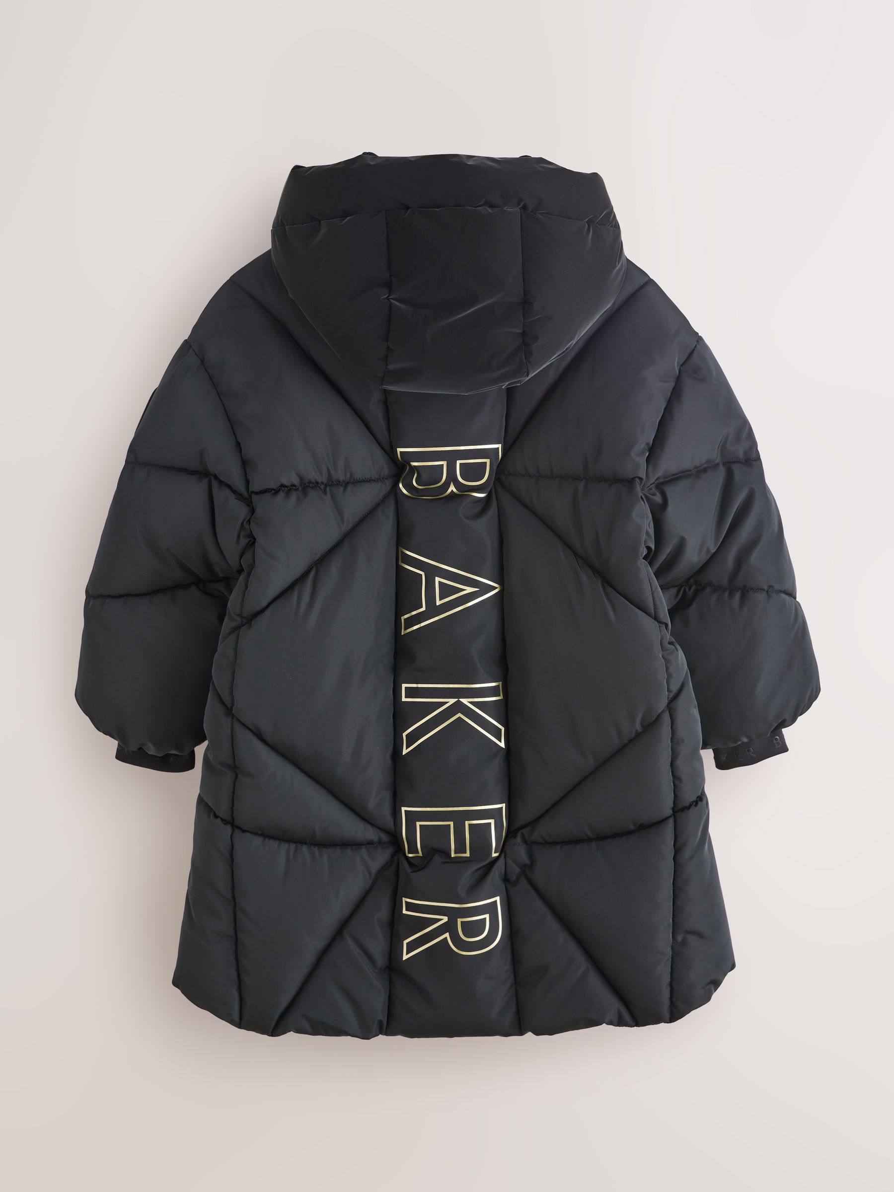 【TED BAKER】ブラック コートサイズ【1】 Buy Baker by Ted Baker Shower Resistant Panel Padded Longline