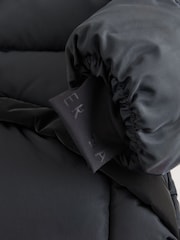 Manteau long Noir rembourré et Résistant à la douche Baker by Ted Baker - Image 14 de 15