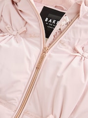 Baker by Ted Baker Shower Resistant Bow Padded Snowsuit - Image 3 of 8