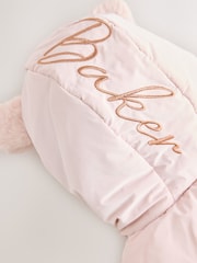 Baker by Ted Baker Shower Resistant Bow Padded Snowsuit - Image 7 of 8