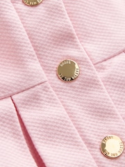 Baker by Ted Baker Pleated Woven Bow Detail Dress - Image 6 of 7