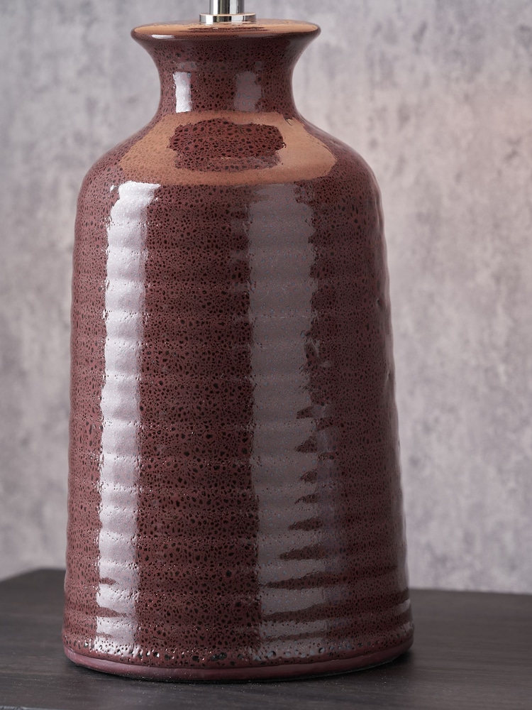 Pacific Mulberry Helka Reactive Glaze Table Lamp - Image 2 of 6 Pacific Mulberry Helka Reactive Glaze Table Lamp - Image 2 of 6