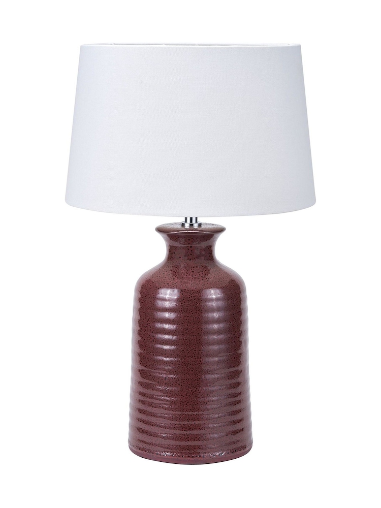 Pacific Mulberry Helka Reactive Glaze Table Lamp - Image 6 of 6 Pacific Mulberry Helka Reactive Glaze Table Lamp - Image 6 of 6