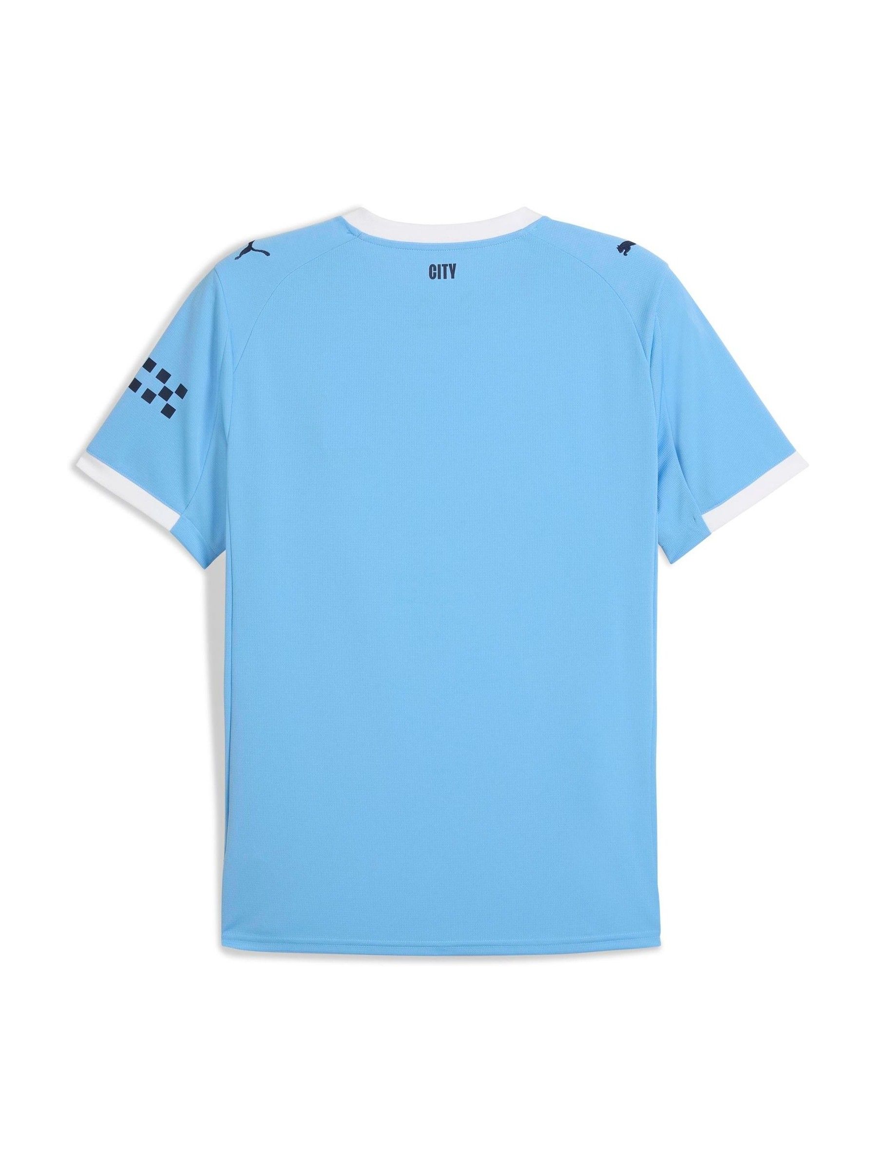 Buy Puma Pale Blue Manchester City 25/26 Short Sleeve Home Jersey