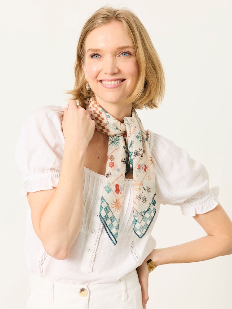 FatFace Spice Trail Square Scarf - Bild 2 von 3