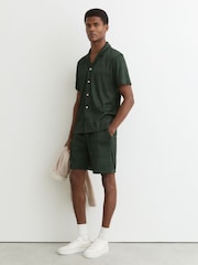 Reiss Emerald Green Aleo Shirts - Image 4 of 6