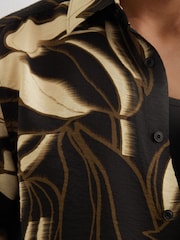 Reiss Paloma フローラルプリント長袖シャツレギュラーフィット - 画像 3 / 5