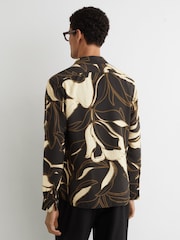 Reiss Paloma フローラルプリント長袖シャツレギュラーフィット - 画像 4 / 5