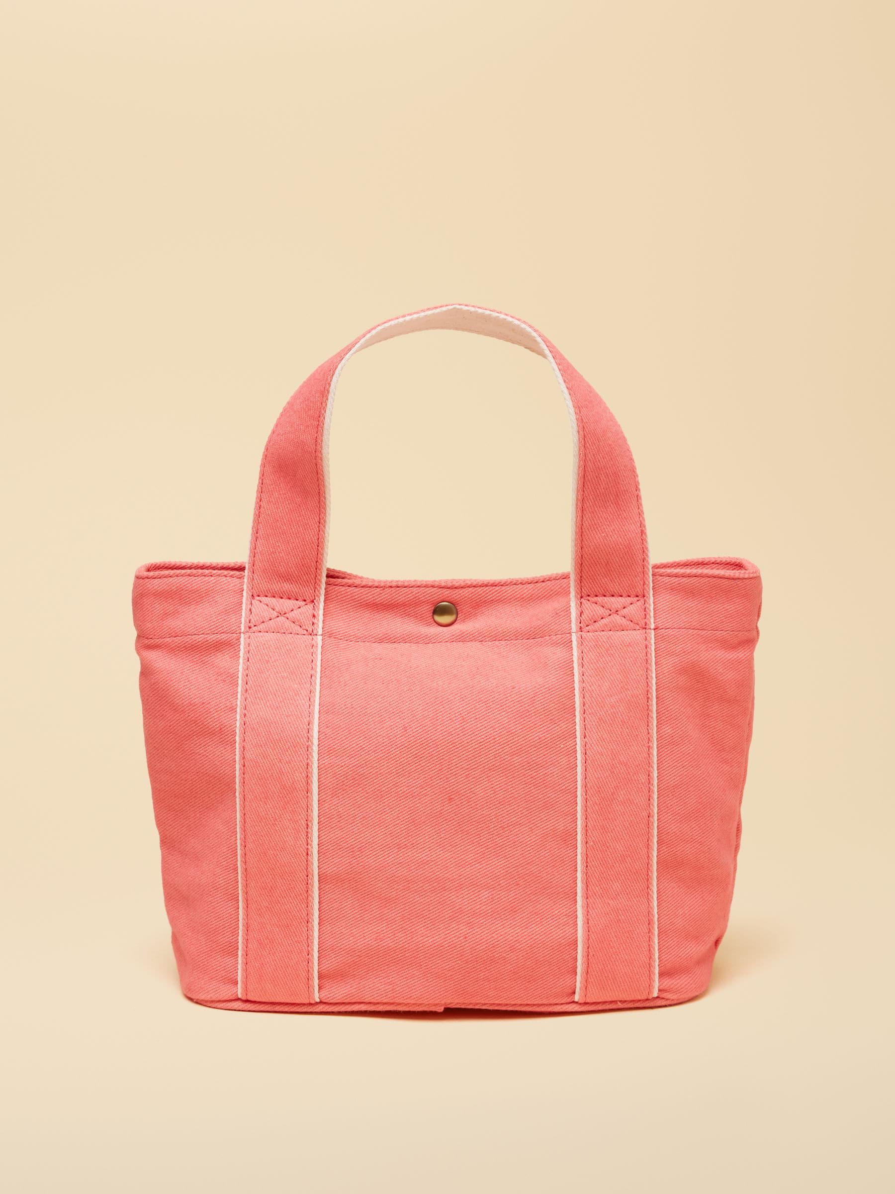 Buy Joules Coral Pink Mini Crossbody Cotton Tote Bag from Next USA