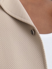 Reiss Stone Cedric Textured Cuban-Collar Shirt - Image 3 of 7