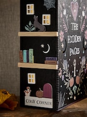 Black Light Up Autumn Halloween Book Shelf Decoration - Image 2 of 4