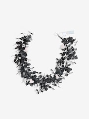 Black Light Up Halloween Cute Ghost Garland - Image 2 of 2