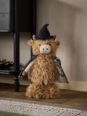 Hamish the Highland Cow Halloween Decoration with Extendable Legs - Bild 2 von 4
