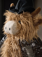Hamish the Highland Cow Halloween Decoration with Extendable Legs - Bild 3 von 4