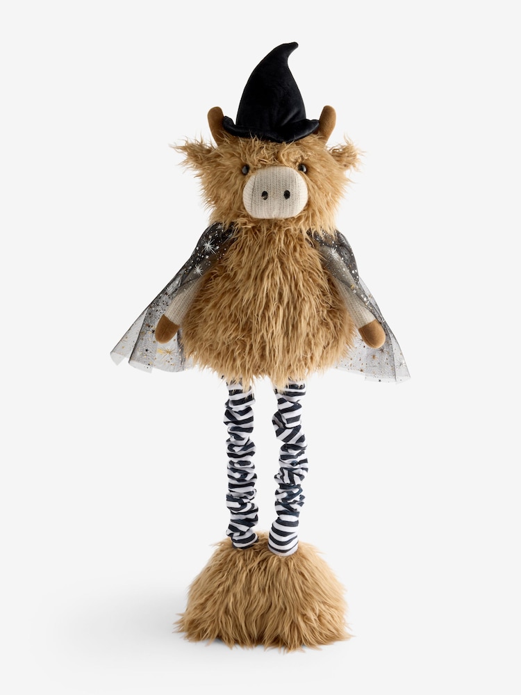 Hamish the Highland Cow Halloween Decoration with Extendable Legs - Bild 4 von 4 Hamish the Highland Cow Halloween Decoration with Extendable Legs - Bild 4 von 4