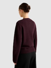 Forever New Purple Cassidy Knitted Cardigan - Image 2 of 6