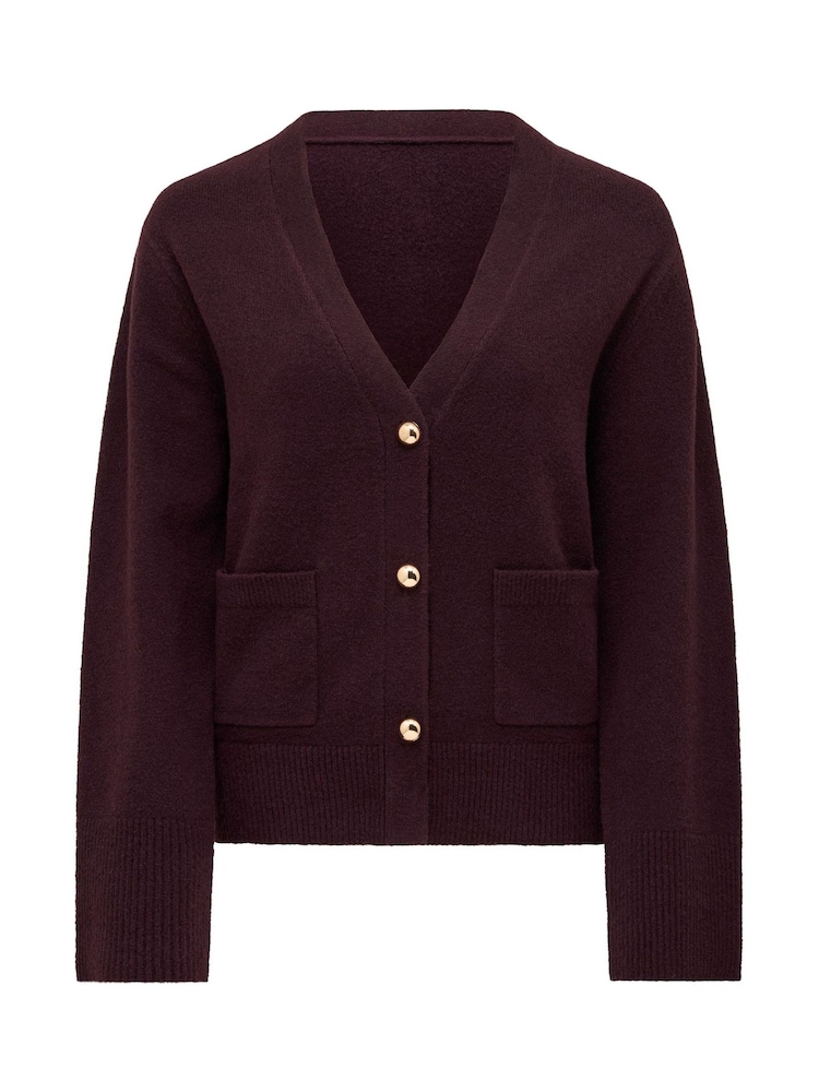 Forever New Purple Cassidy Knitted Cardigan - Image 6 of 6