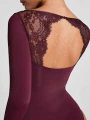 Vijoličen bodi Hunkemoller Becky - Slika 2 iz 5