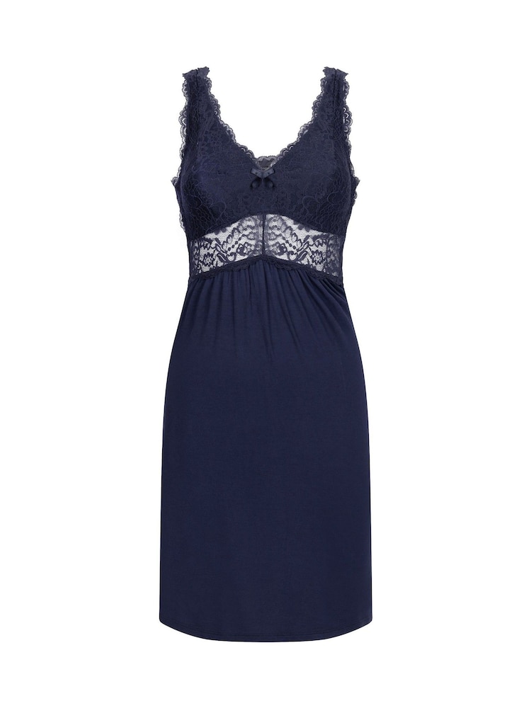 Buy Hunkemoller Navy Blue Nova Jersey Slip Dress from Next USA Buy Hunkemoller Navy Blue Nova Jersey Slip Dress from Next USA